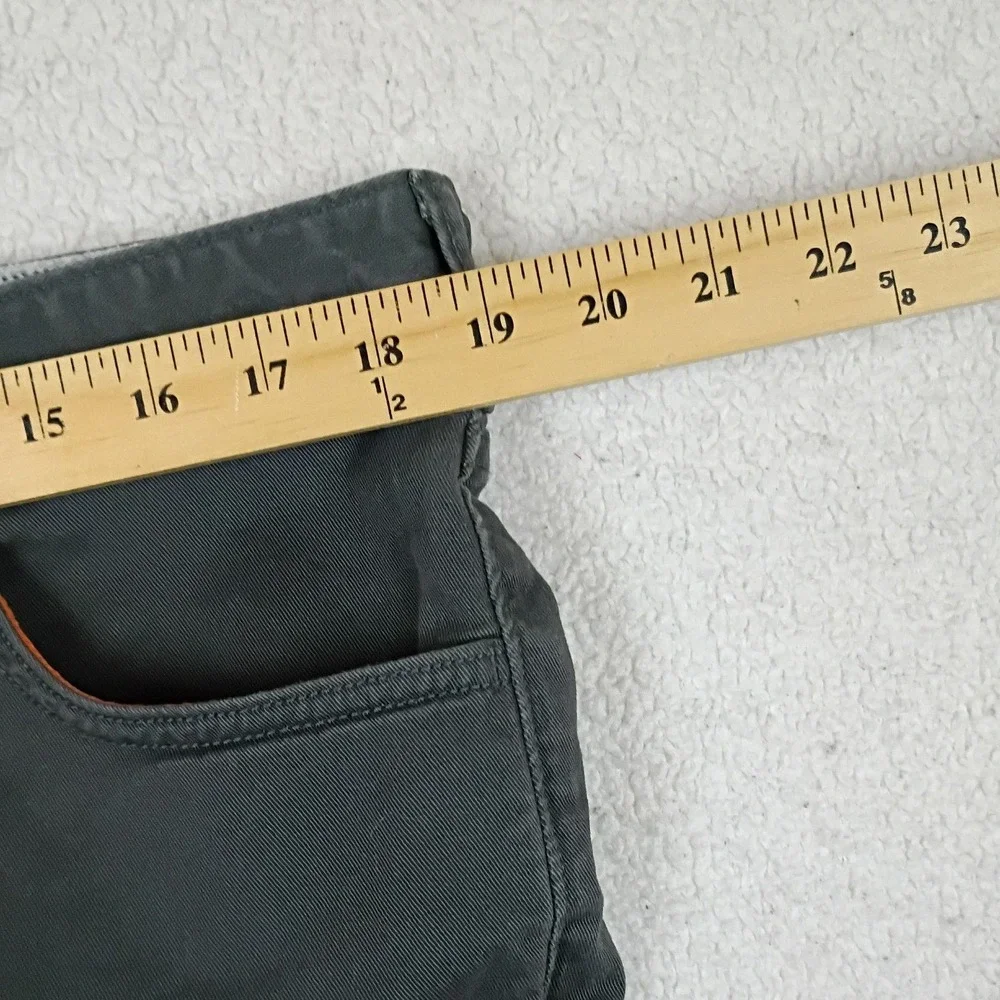 Dockers Chino Pants Mens 38x34 Dark Gray Cotton Blend Stretch Straight Leg